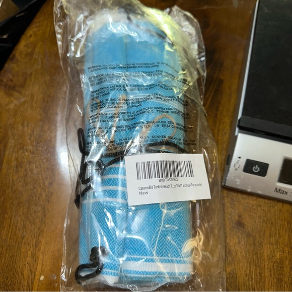 39x71 Turkish Beach Towel, Prewashed, 100% Cotton, Soft, Absorbent, Quick Dry - Picture 3 of 8